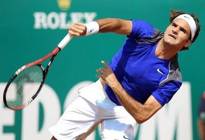 Federer đã trải qua một trận đấu vất vả.