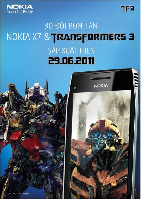 Xem 'Transformer 3' và trải nghiệm Nokia X7