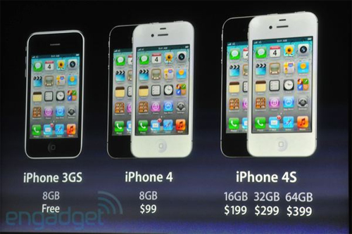 iPhone 4S chính thức trình làng