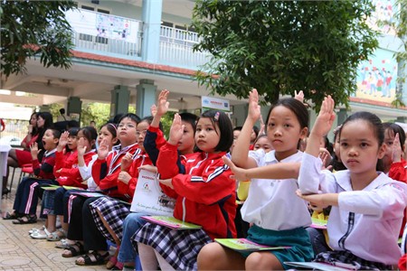 Sân chơi an toàn giao thông cho học sinh tiểu học