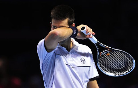 Djokovic đang có những bất cập về thể lực.