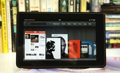 Kindle Fire đang là hàng 'hot' trên Amazon.